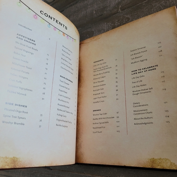 Star Wars The Life Day Cookbook Hardcover Official Holiday Recipes From A Galaxy - Picture 12 of 14